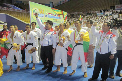 Nationman invests 100 million baht to sponsor the 27th SEA Games in Myanmar. Official Sponsor SEA Games 27th Myanmar