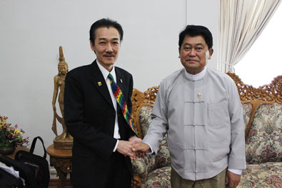 Mr. Saneh Jaruwaraghirom, Chairman of Nationman (Thailand) Co., Ltd., invests 100 million baht to sponsor the 27th SEA Games in Myanmar. Official Sponsor SEA Games 27th Myanmar